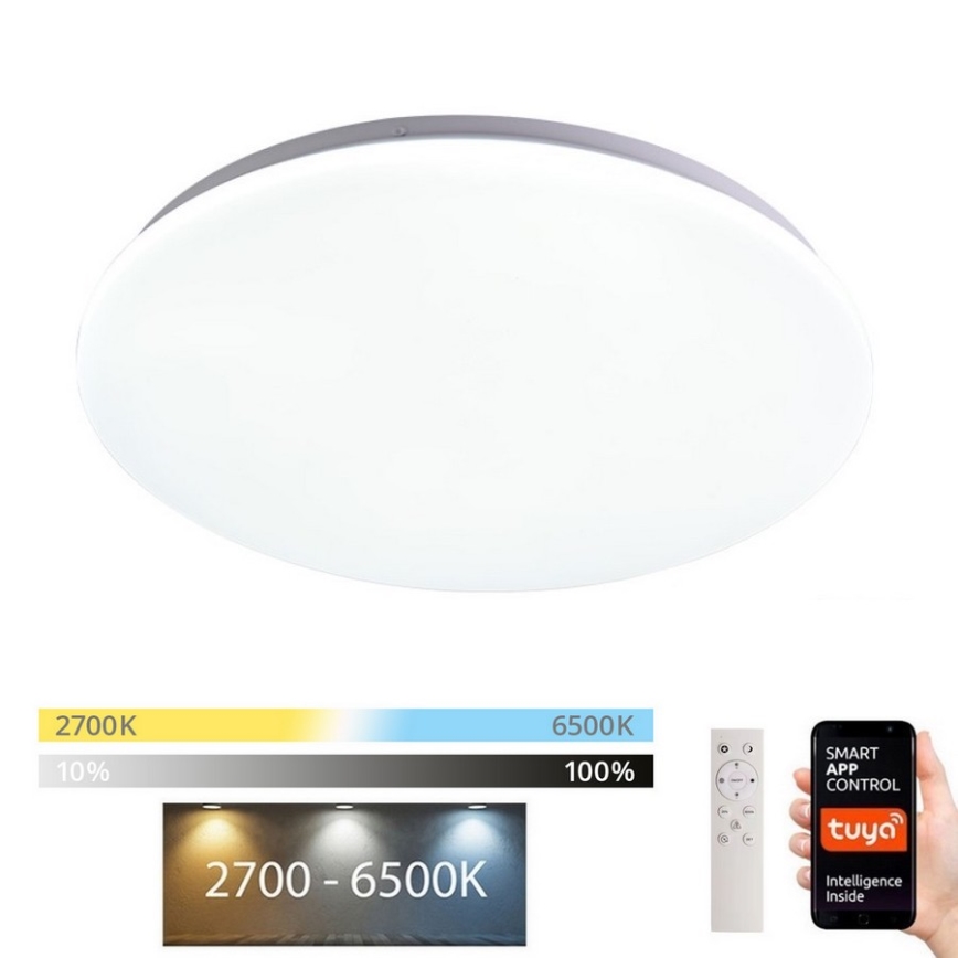 Immax NEO 07156-38 - LED Reguliuojamas lubinis šviestuvas ANCORA LED/24W/230V 2700-6500K Wi-Fi + valdymo pultas Tuya