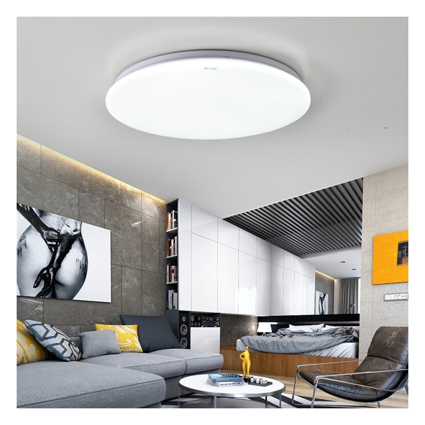 Immax NEO 07156-45 - LED Reguliuojamas lubinis šviestuvas ANCORA LED/36W/230V 2700-6500K Wi-Fi + valdymo pultas Tuya