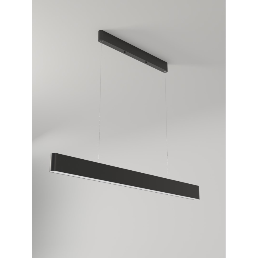 Immax NEO 07157-B120X - LED RGB+CCT Reguliuojamas pakabinamas sietynas MILANO LED/40W/230V Tuya juoda