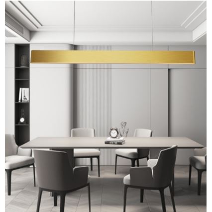 Immax NEO 07157-G120X - LED RGB+CCTW Reguliuojamas pakabinamas sietynas MILANO LED/40W/230V Tuya auksas