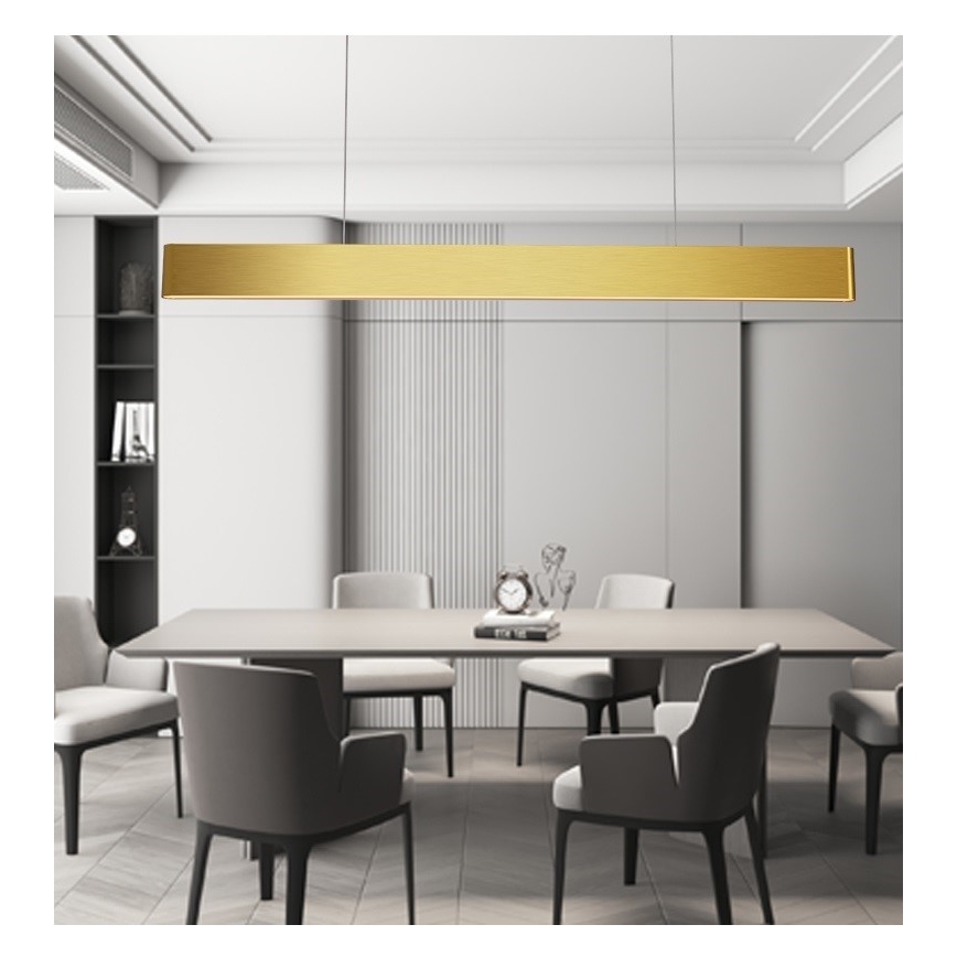 Immax NEO 07157-G120X - LED RGB+CCTW Reguliuojamas pakabinamas sietynas MILANO LED/40W/230V Tuya auksas