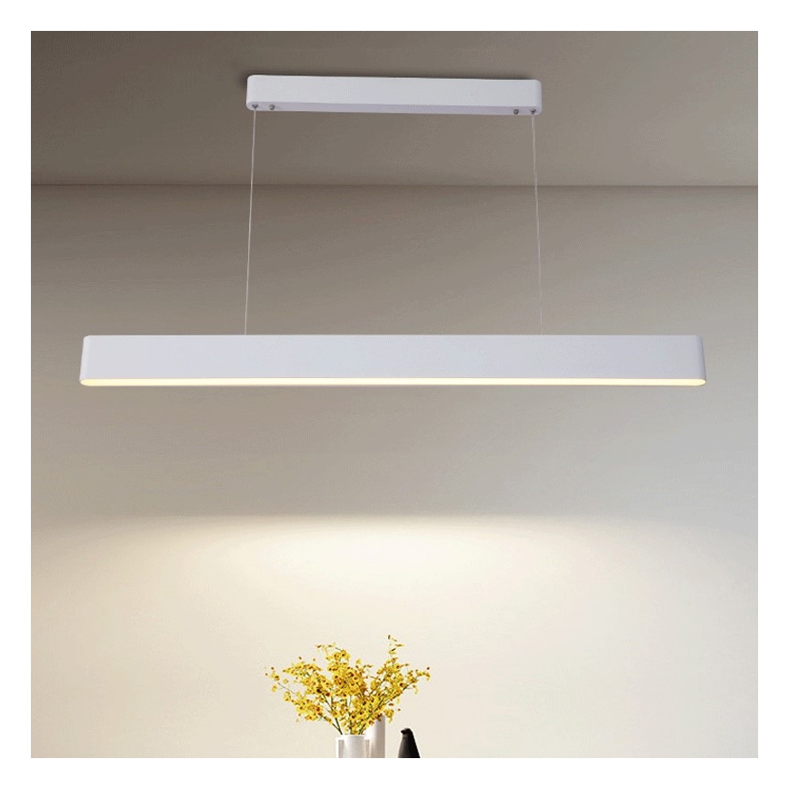 Immax NEO 07157-W120X - LED RGB+CCT Reguliuojamas pakabinamas sietynas MILANO LED/40W/230V Tuya balta