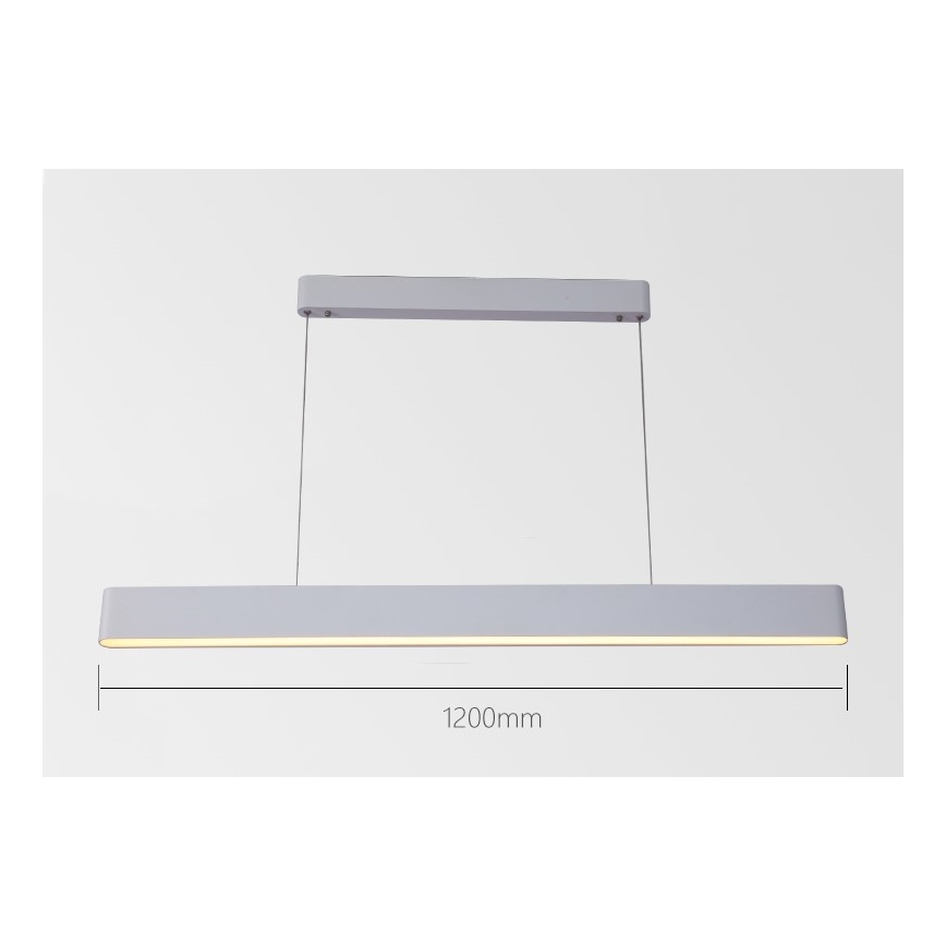 Immax NEO 07157-W120X - LED RGB+CCT Reguliuojamas pakabinamas sietynas MILANO LED/40W/230V Tuya balta