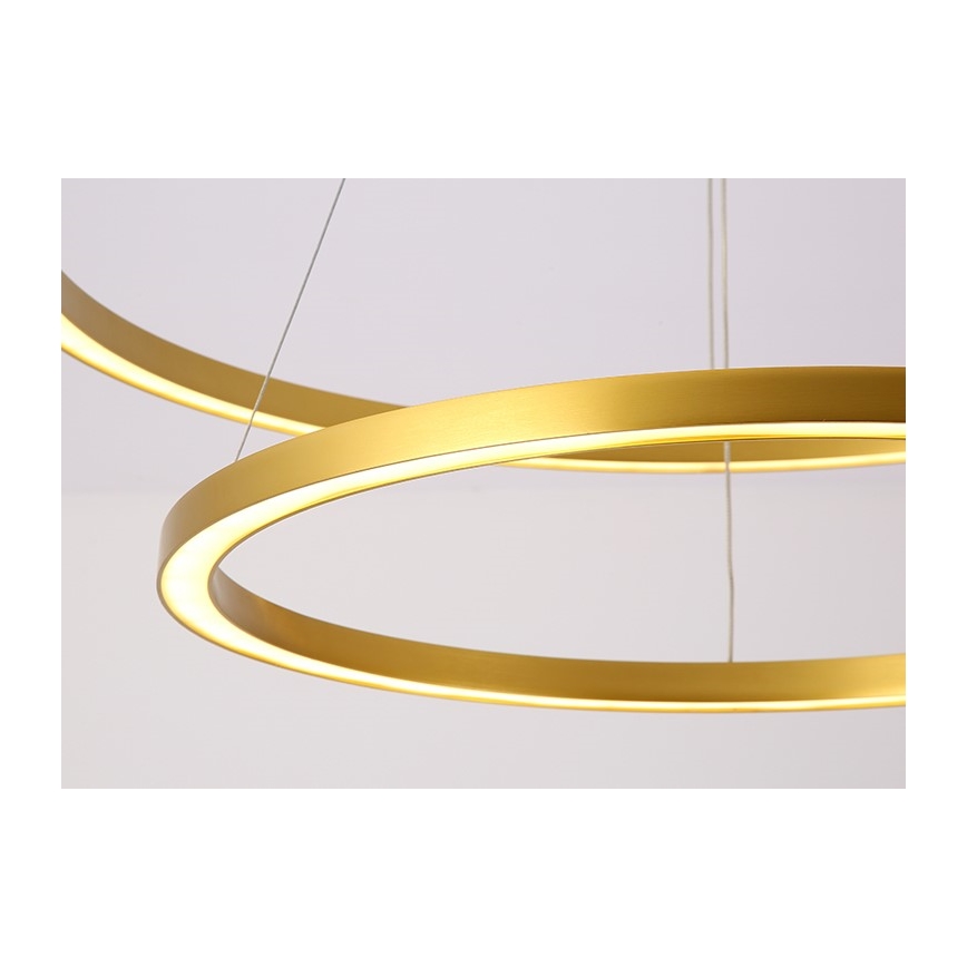 Immax NEO 07159-G80 - LED Reguliuojamas pakabinamas sietynas FINO LED/60W/230V Tuya aukso + valdymo pultas