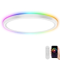 Immax NEO 07164-40 - LED RGB+CCT Reguliuojamas lubų šviestuvas NEO LITE TUDO LED/50W/230V Wi-Fi Tuya + nuotolinio valdymo pultas