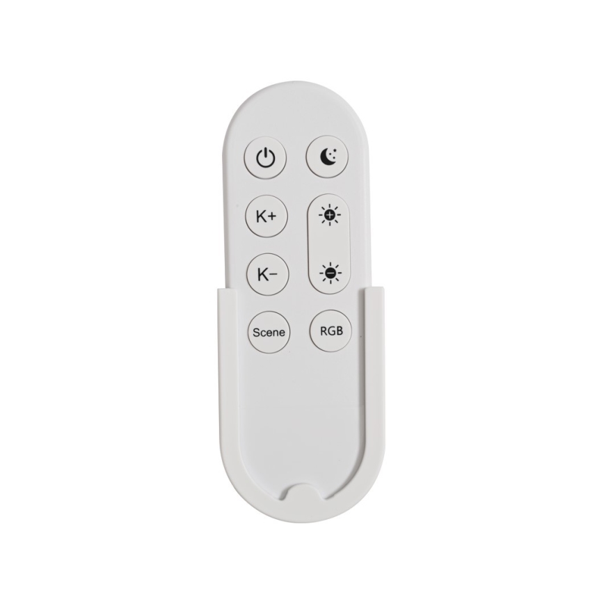 Immax NEO 07166-B40 - LED RGB+CCT Pritemdomas lubinis šviestuvas NEO LITE TUDO LED/50W/230V Wi-Fi Tuya juoda + nuotolinio valdymo pultas