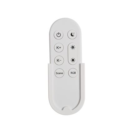Immax NEO 07166-B40 - LED RGB+CCT reguliuojamas lubų šviestuvas NEO LITE TUDO LED/50W/230V Wi-Fi Tuya juodas + nuotolinio valdymo pultas