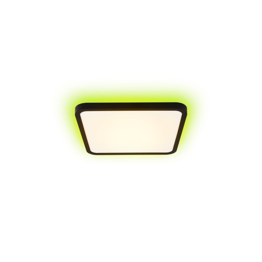 Immax NEO 07167-B40 - LED RGB+CCT Pritemdomas lubinis šviestuvas NEO LITE TUDO LED/50W/230V Wi-Fi Tuya juoda + nuotolinio valdymo pultas