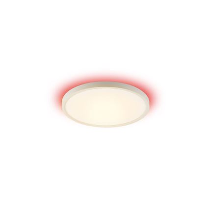 Immax NEO 07169-W60 - LED RGB+CCT Pritemdomas lubinis šviestuvas NEO LITE TUDO 65W/230V 2700-6500K Wi-Fi Tuya + nuotolinio valdymo pultas balta