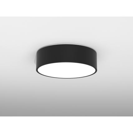 Immax NEO 07200L - LED Pritemdomas lubinis šviestuvas RONDATE LED/18W/230V 3000-6000K diametras 25 cm juoda Tuya + nuotolinio valdymo pultas