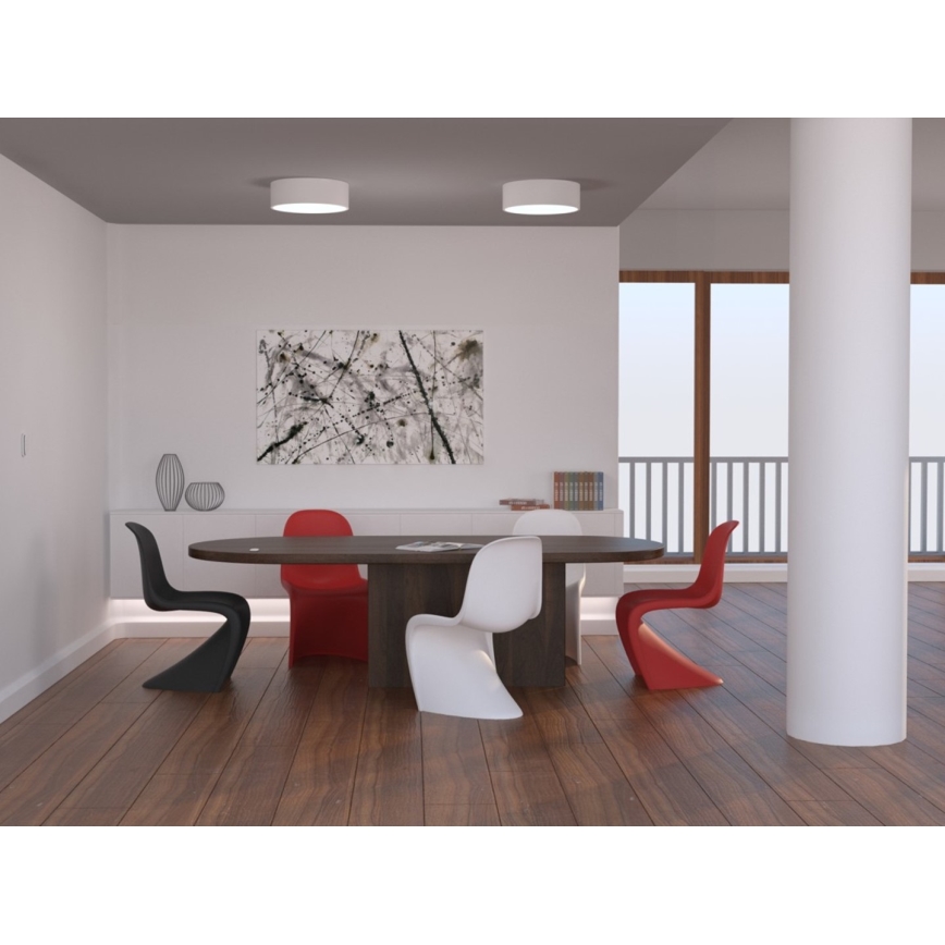 Immax NEO 07204L - LED Pritemdomas lubinis šviestuvas RONDATE LED/18W/230V 3000-6000K balta Tuya + nuotolinio valdymo pultas