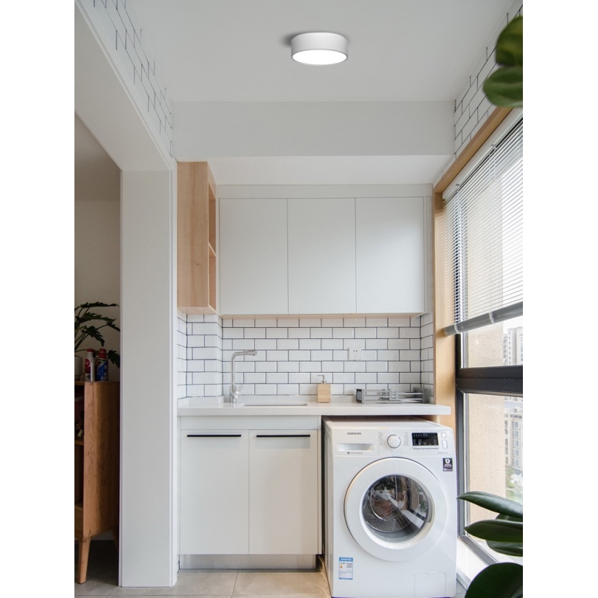 Immax NEO 07204L - LED Pritemdomas lubinis šviestuvas RONDATE LED/18W/230V 3000-6000K balta Tuya + nuotolinio valdymo pultas