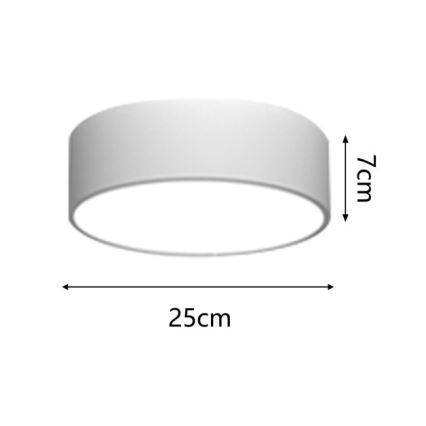 Immax NEO 07204L - LED Pritemdomas lubinis šviestuvas RONDATE LED/18W/230V 3000-6000K balta Tuya + nuotolinio valdymo pultas