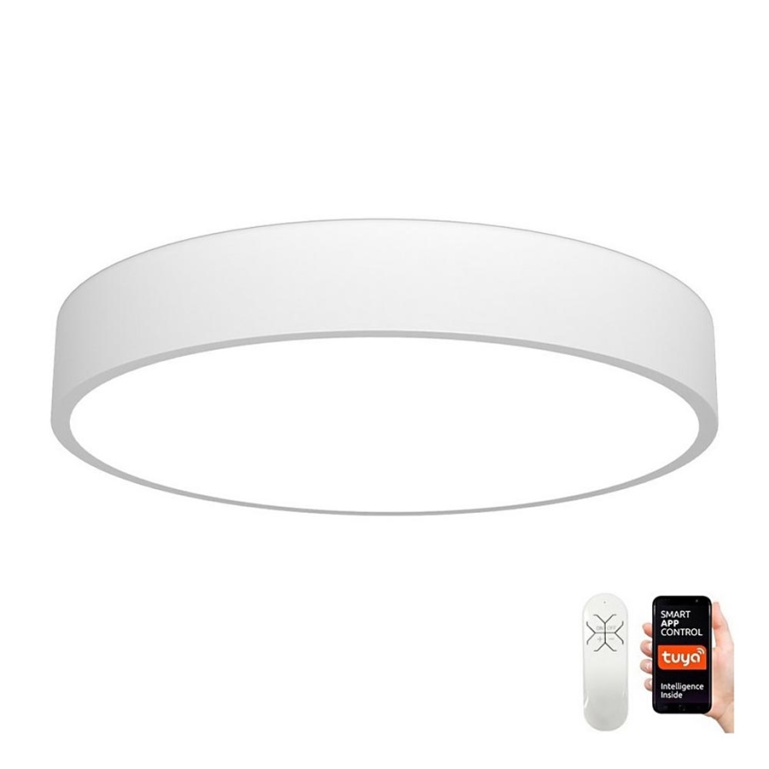 Immax NEO 07207L-LED Pritemdomas lubinis šviestuvas RONDATE 65W/230V 3000-6000K Tuya balta + nuotolinio valdymo pultas