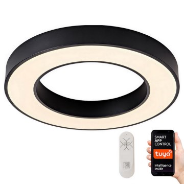 Immax NEO 07209L - LED Pritemdomas lubinis šviestuvas PASTEL LED/53W/230V 60 cm juoda Tuya + nuotolinio valdymo pultas