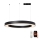 Immax NEO 07211L - LED Reguliuojamas pakabinamas sietynas PASTEL LED/68W/230V 2700-6500K Tuya juoda + nuotolinio valdymo pultas