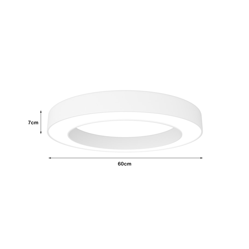Immax NEO 07212L - LED Pritemdomas šviestuvas PASTEL LED/53W/230V balta Tuya + nuotolinio valdymo pultas