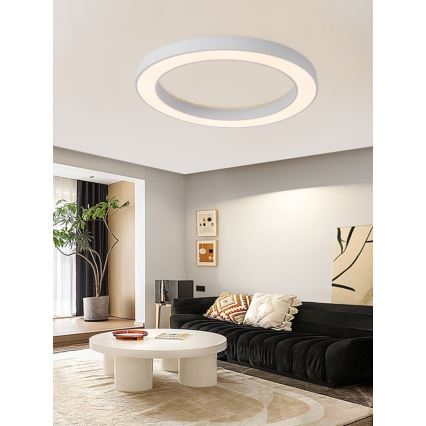 Immax NEO 07213L - LED Pritemdomas lubinis šviestuvas PASTEL LED/68W/230V 95 cm balta Tuya + nuotolinio valdymo pultas