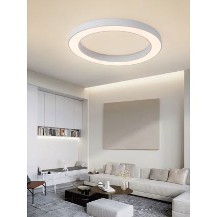 Immax NEO 07213L - LED Pritemdomas lubinis šviestuvas PASTEL LED/68W/230V 95 cm balta Tuya + nuotolinio valdymo pultas