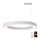 Immax NEO 07214L - LED Reguliuojamas pakabinamas sietynas PASTEL LED/68W/230V 2700-6500K balta 95 cm Tuya + nuotolinio valdymo pultas
