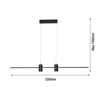 Immax NEO 07230L - LED Reguliuojamas pakabinamas sietynas NEO LITE ESTRELAS LED/30W/230V 2700-6500K Wi-Fi Tuya + nuotolinio valdymo pultas