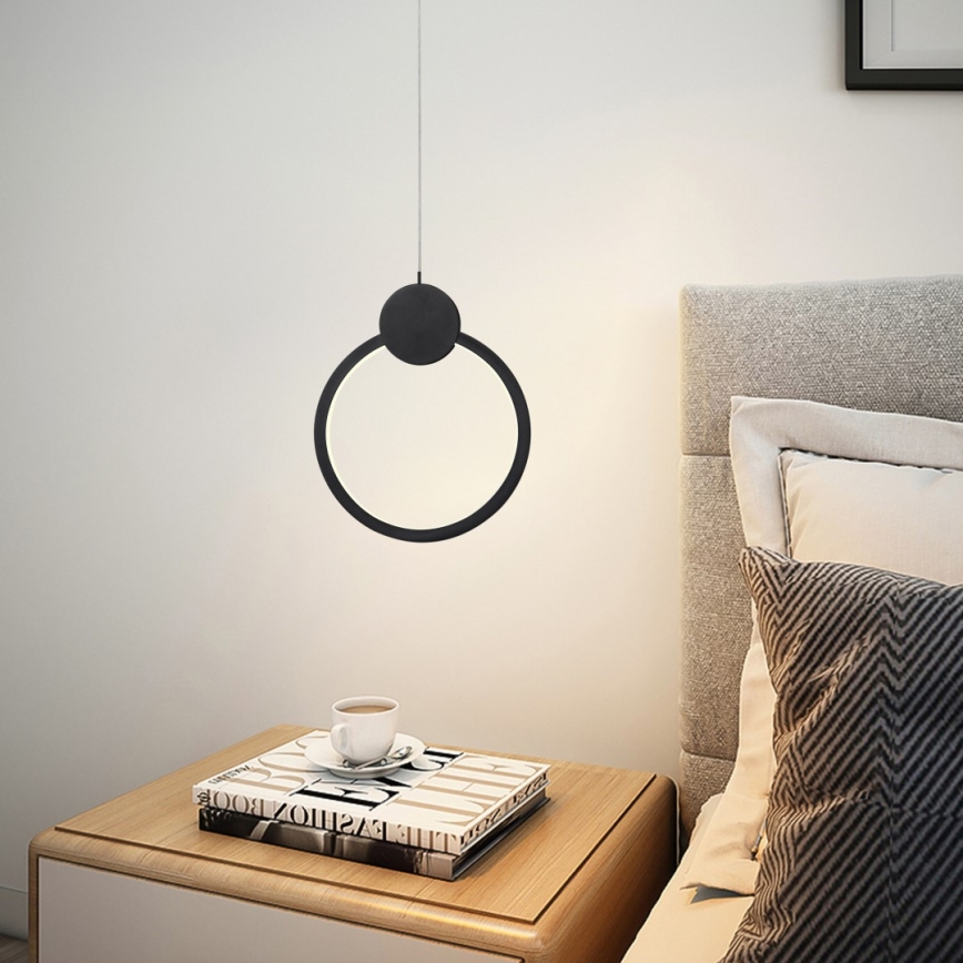 Immax NEO 07233L - LED Reguliuojamas pakabinamas sietynas NEO LITE OVALE LED/18W/230V Wi-Fi Tuya 2700-6500K + nuotolinio valdymo pultas