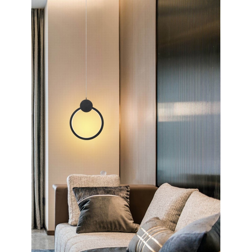 Immax NEO 07233L - LED Reguliuojamas pakabinamas sietynas NEO LITE OVALE LED/18W/230V Wi-Fi Tuya 2700-6500K + nuotolinio valdymo pultas