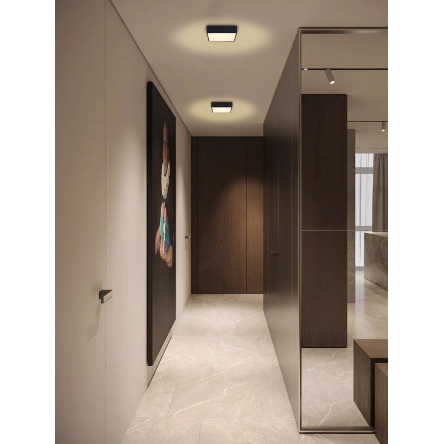 Immax NEO 07237L - LED Pritemdomas lubinis šviestuvas CANTO LED/22W/230V juoda Tuya + nuotolinio valdymo pultas