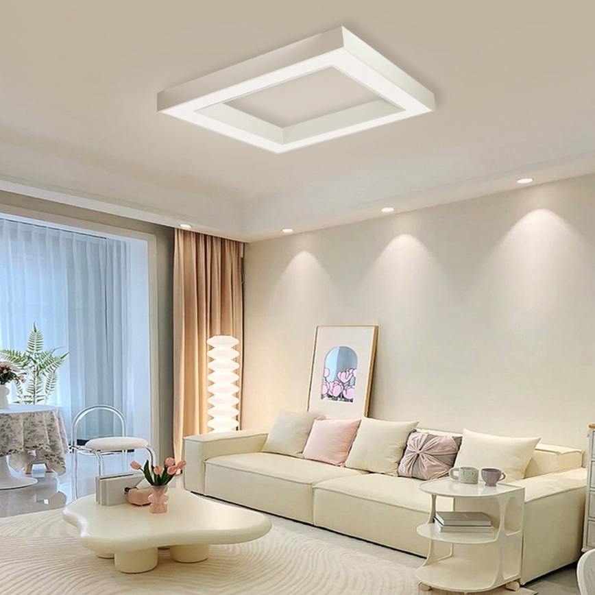 Immax NEO 07240L - LED Pritemdomas lubinis šviestuvas CANTO LED/60W/230V 2700-6500K Tuya balta