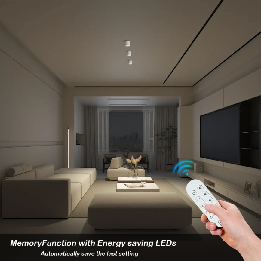 Immax NEO 07241L - dimeriuojamas LED lubinis šviestuvas RONDATE LED/18W/230V 11,5cm Wi-Fi Tuya