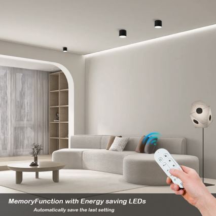 Immax NEO 07242L - Dimeriuojamas LED lubinis šviestuvas RONDATE LED/18W/230V 11,5 cm Wi-Fi Tuya