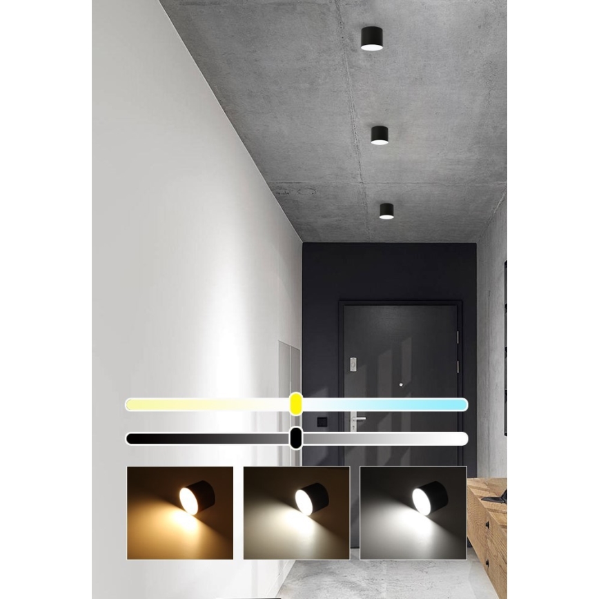 Immax NEO 07242L - Dimeriuojamas LED lubinis šviestuvas RONDATE LED/18W/230V 11,5 cm Wi-Fi Tuya