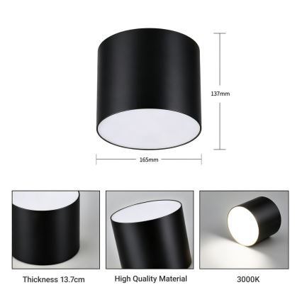 Immax NEO 07244L - LED reguliuojamas lubų šviestuvas RONDATE LED/32W/230V 16,5 cm Wi-Fi Tuya
