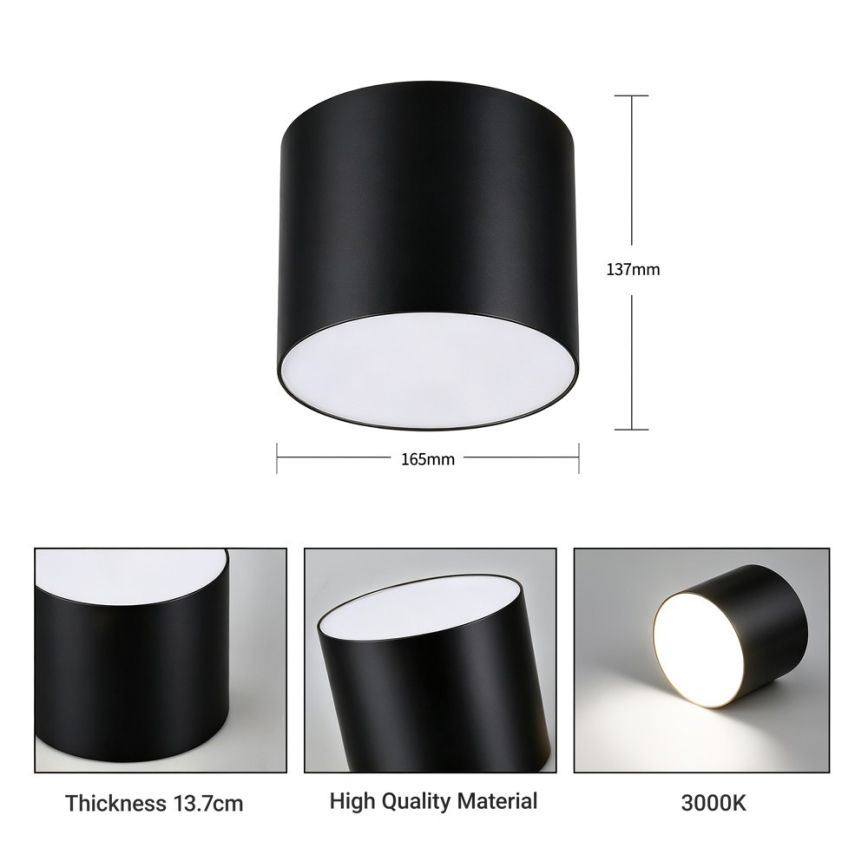 Immax NEO 07244L - LED reguliuojamas lubų šviestuvas RONDATE LED/32W/230V 16,5 cm Wi-Fi Tuya