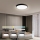 Immax NEO 07248L - LED Pritemdomas lubinis šviestuvas NEO LITE SEMPLICI LED/36W/230V 3000-6000K Wi-Fi Tuya juoda + nuotolinio valdymo pultas