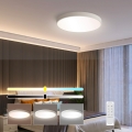 Immax NEO 07251L - LED Pritemdomas lubinis šviestuvas NEO LITE SEMPLICI LED/36W/230V 3000-6000K Wi-Fi Tuya balta + nuotolinio valdymo pultas