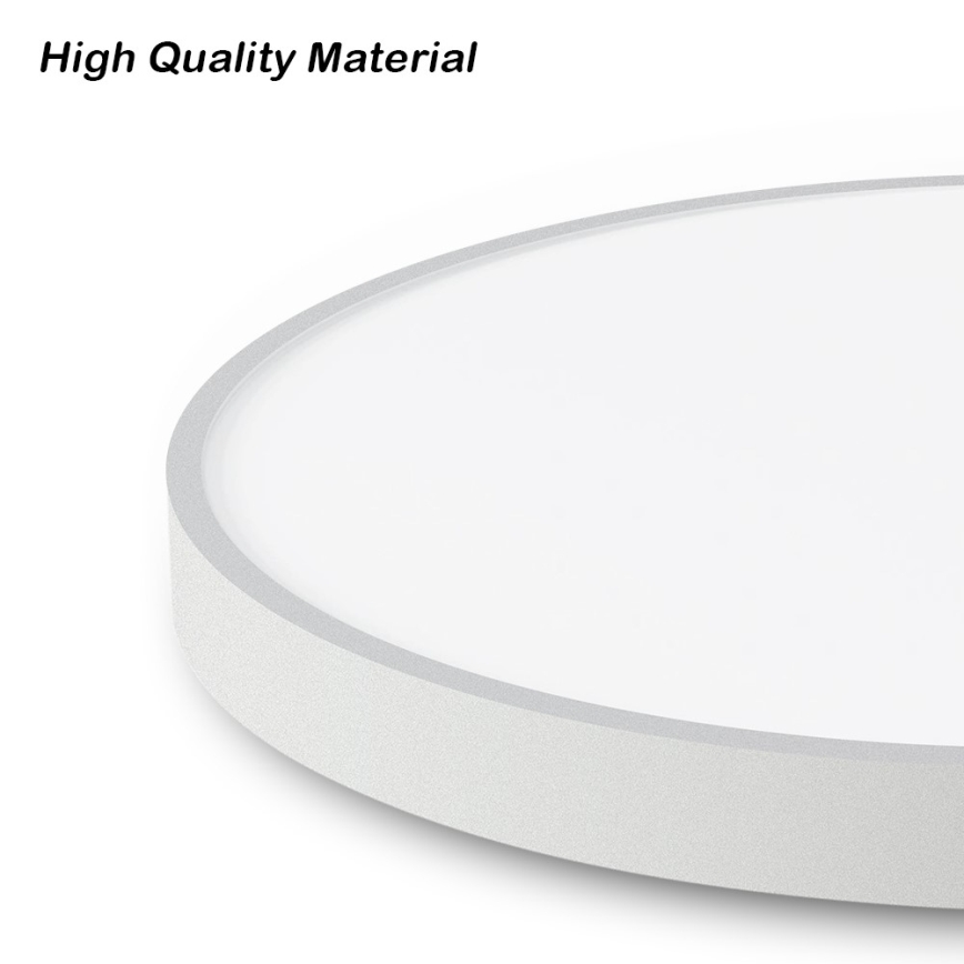 Immax NEO 07251L - LED Pritemdomas lubinis šviestuvas NEO LITE SEMPLICI LED/36W/230V 3000-6000K Wi-Fi Tuya balta + nuotolinio valdymo pultas