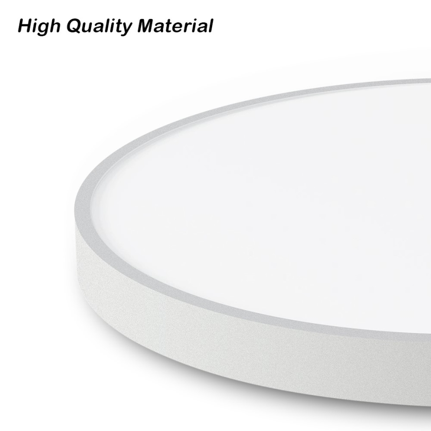Immax NEO 07252L - LED Pritemdomas lubinis šviestuvas NEO LITE SEMPLICI LED/48W/230V 3000-6000K Wi-Fi Tuya balta + nuotolinio valdymo pultas