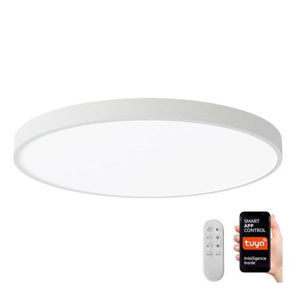 Immax NEO 07253L - LED Pritemdomas lubinis šviestuvas NEO LITE SEMPLICI LED/60W/230V 3000-6000K Wi-Fi Tuya balta + nuotolinio valdymo pultas