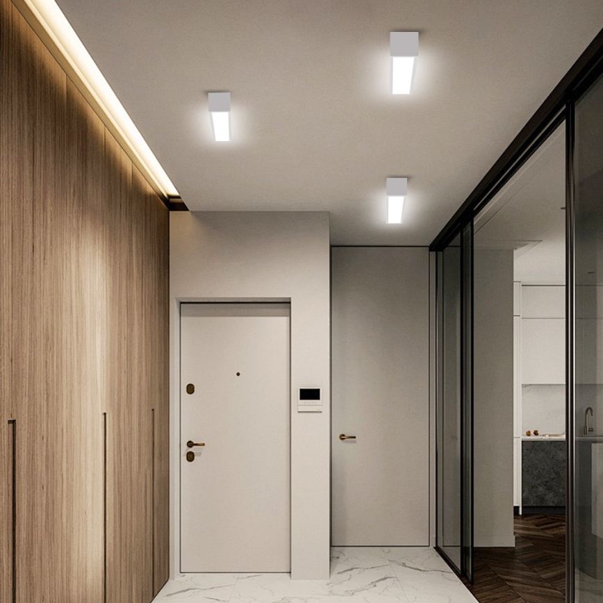 Immax NEO 07257L - LED Pritemdomas lubinis šviestuvas NEO LITE LUNGO LED/20W/230V 3000-6000K Wi-Fi Tuya balta + nuotolinio valdymo pultas