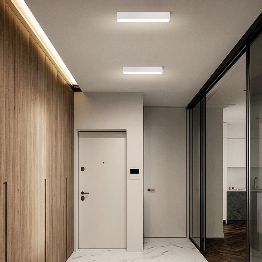 Immax NEO 07257L - LED Pritemdomas lubinis šviestuvas NEO LITE LUNGO LED/20W/230V 3000-6000K Wi-Fi Tuya balta + nuotolinio valdymo pultas