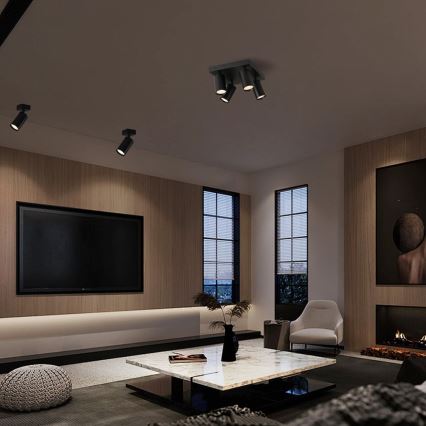 Immax NEO 07260W - LED RGB+CCT Pritemdomi akcentiniai šviestuvai NEO LITE PUNTO 1xGU10/6W/230V Wi-Fi Tuya