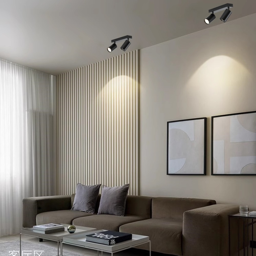 Immax NEO 07263Z - LED RGB+CCT Pritemdomi akcentiniai šviestuvai NEO PUNTO 2xGU10/4,8W/230V Tuya