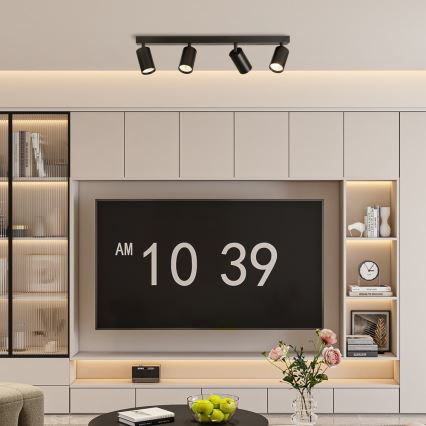 Immax NEO 07265Z - LED RGB+CCT Pritemdomi akcentiniai šviestuvai NEO PUNTO 4xGU10/4,8W/230V Tuya