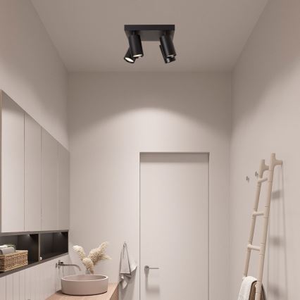 Immax NEO 07266W - LED RGB+CCT Pritemdomi akcentiniai šviestuvai NEO LITE PUNTO 4xGU10/6W/230V Wi-Fi Tuya