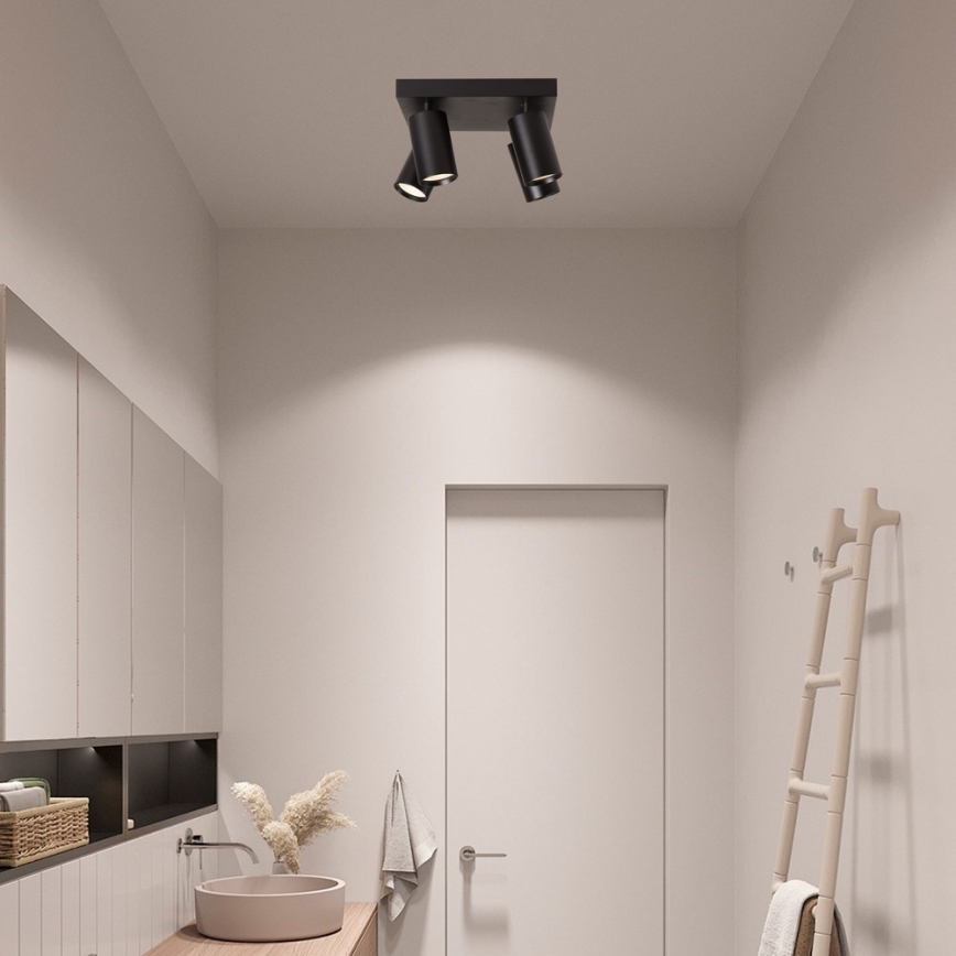 Immax NEO 07266W - LED RGB+CCT Pritemdomi akcentiniai šviestuvai NEO LITE PUNTO 4xGU10/6W/230V Wi-Fi Tuya