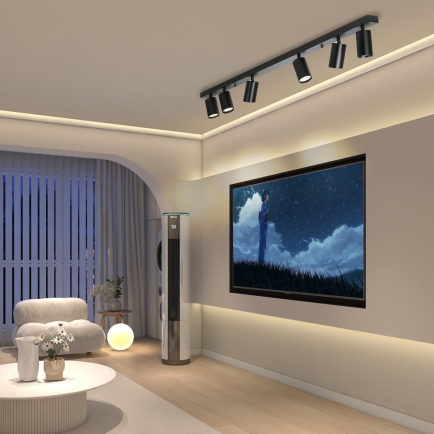 Immax NEO 07268W - LED RGB+CCT Pritemdomi akcentiniai šviestuvai NEO LITE PUNTO 6xGU10/6W/230V Wi-Fi Tuya