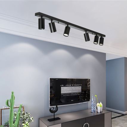 Immax NEO 07269Z - LED RGB+CCT Pritemdomi akcentiniai šviestuvai NEO PUNTO 6xGU10/4,8W/230V Tuya