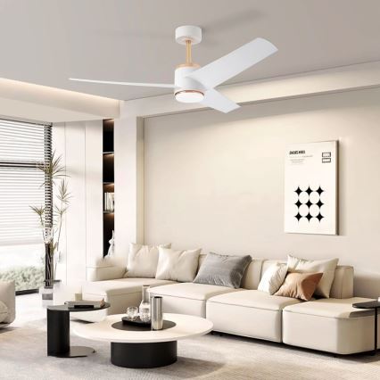 Immax NEO 07281L - LED+CCT pritemdomas lubinis ventiliatorius BEAUTY LED/18W/230V 3000/4000/6000K Wi‑Fi Tuya + nuotolinis pultas
