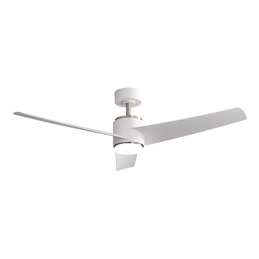 Immax NEO 07282L - LED+CCT reguliuojamas lubinis ventiliatorius BEAUTY LED/18W/230V 3000/4000/6000K Wi‑Fi Tuya skersmuo 132 cm + nuotolinis pultas